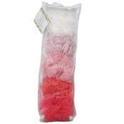 Wholesale - 5pc BATH MESH SPONGE ASST IN BAG C/P 12, UPC: 769898957741